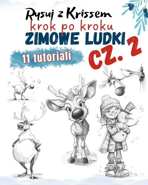 ZIMOWE LUDKI cz.2 - KROK po KROKU - Kurs RzK