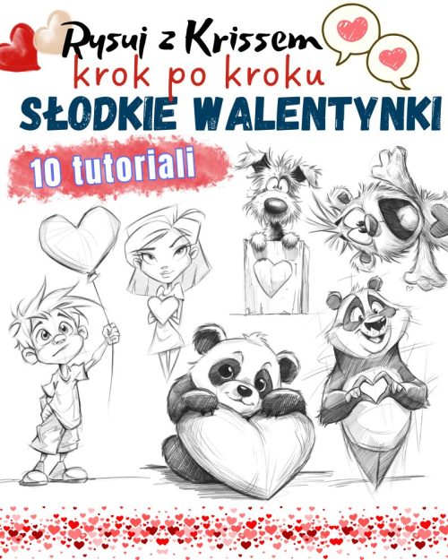 SŁODKIE WALENTYNKI - KROK po KROKU - Kurs RzK
